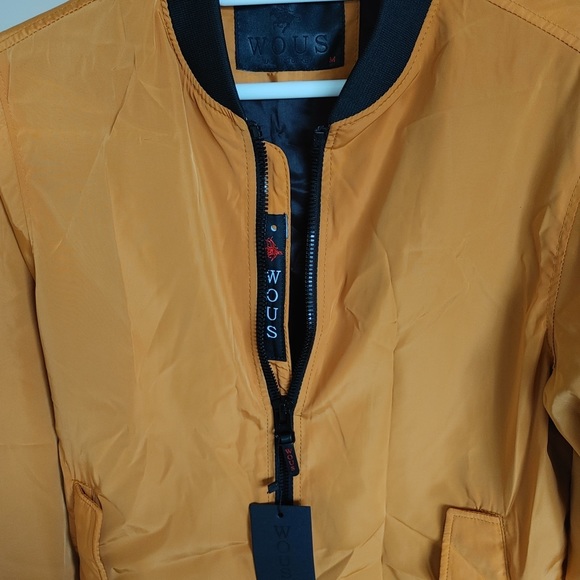 Mustard bomber jacket - Picture 2 of 5